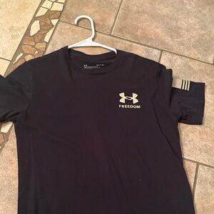 Under Armour Men's Black Freedom T-Shirt